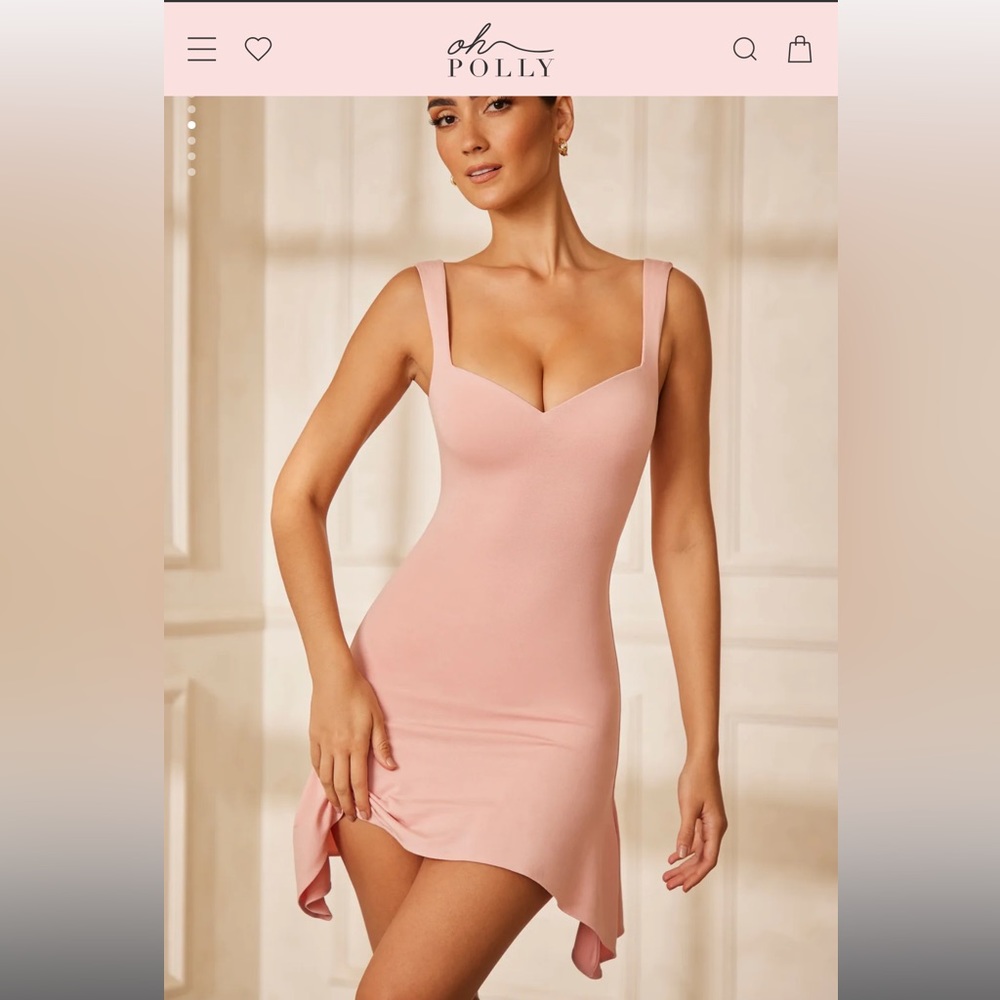 Oh Polly Blush Pink Dress